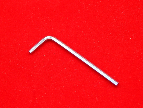 Ключ никелированный шестигранный (2,5 мм) 