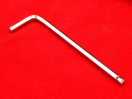 Ключ никелированный шестигранный с шаром (6 мм) 