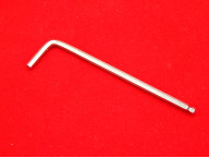 Ключ никелированный шестигранный с шаром (4 мм) 