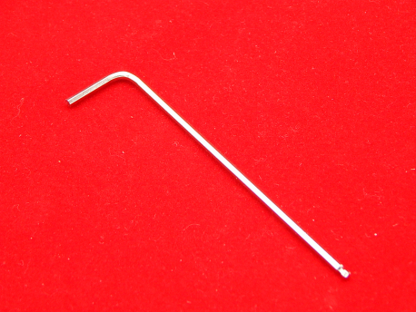 Ключ никелированный шестигранный с шаром (2 мм) 