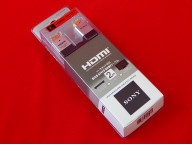 Sony DLC-HE20HF высокоскоростной кабель HDMI V1.4 с поддержкой 3D, Blu-Ray (плоский) - 2 метра