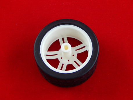 Пластиковое колесо (65мм)