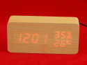 Электронные часы VST-862S (клен)