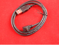 Кабель USB А - верхний угловой Micro B (1 м)