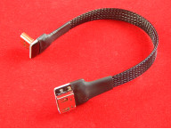 Кабель HDMI-HDMI угловой (20см)