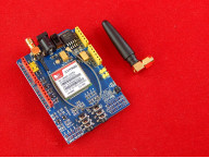 GPRS шилд для Arduino Uno на SIM900 (без контактов для пайки)