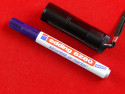 Маркер и фонарик для ультрафиолетовых лучей Edding E-8280 (бесцветный)