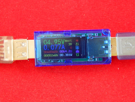 USB тестер с OLED экраном 4 в 1