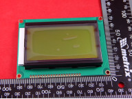 Графический LCD дисплей LCD12864 12864-5V ST7920 (Зеленый)