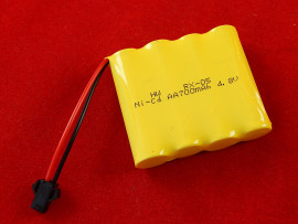 Аккумулятор Ni-cd, 300 мАч, 4.8 В