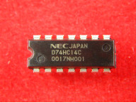 D74HC14C микросхема триггер Шмитта
