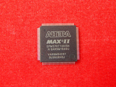 Микросхема EPM570T100I5N IC MAX II CPLD 570 LE 100-TQFP