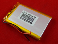 Литий-полимерный аккумулятор 3.7 V...6000mAh (906090)