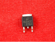 MJD42C 6,0 A, 100 В PNP Биполярный силовой транзистор