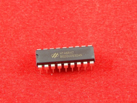 Микросхема HT46R47, DIP-18