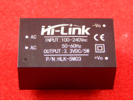 Преобразователь AC-DC, HLK-5M03 (3.3V, 5W)