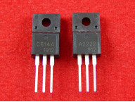 2SA2222 и 2SC6144 Комплементарная пара биполярных транзисторов