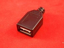 USB-A, Розетка на кабель в корпусе