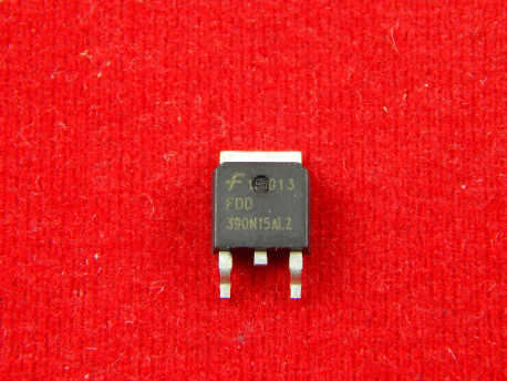 Полевой транзистор FDD390N15ALZ, N-канальный, 150В, 26А, 63Вт, TO-252