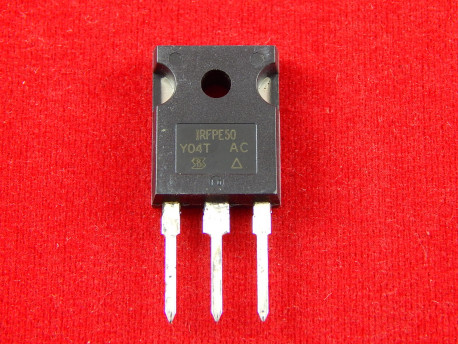 Транзистор IRFPE50, N канальный, 800V, 7.8A, TO-247AC