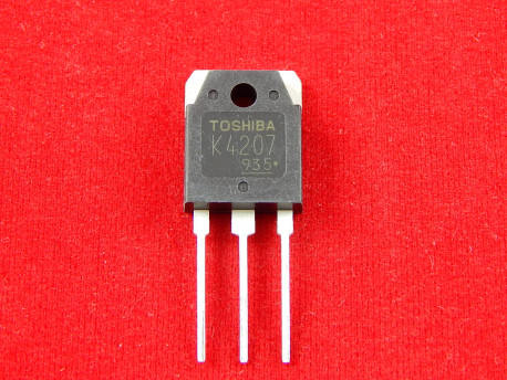 Транзистор TOSHIBA 2SК4207, N канальный, 900V, 13A, SC-65