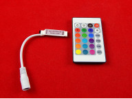 Контроллер RGB для светодиодной ленты с IR пультом 72 Вт, 6А, 12В, IP20