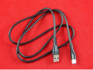 Кабель силиконовый MR10t, USB/Type-C, 1 м