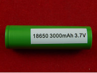 Аккумулятор 18650 VTC6, 3000мА/ч, 3.7V, 30A