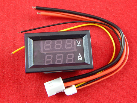 Цифровой вольтметр амперметр DC 0-100В, 10А