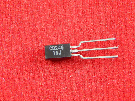 Биполярный NPN транзистор C3246, 30V, 1.5A, 0.9W, TO-92MOD