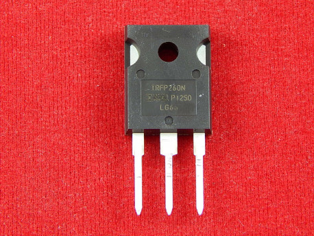 IRFP260N Транзистор, N-канал, 200В, 49А, TO-247AC
