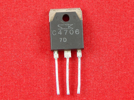 2SC4706 Биполярный NPN транзистор 900В, 7А, TO-3P