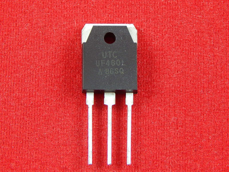 UF460L Полевой транзистор, N-канал, 500В, 21А, TO-3P