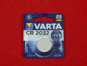 Литиевая батарейка Varta CR2032, 3В, 230мАч