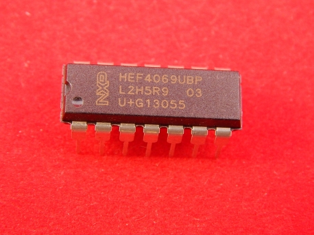 HEF4069UBP, Микросхема лог. НЕ