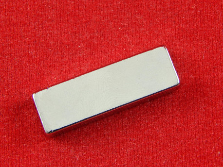 Неодимовый прямоугольный магнит 28х9х4.5 мм