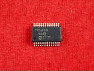 PIC16F886-I/SO Микроконтроллер 8 бит, Flash, PIC16F, 20 МГц, 14 КБ, 368 Байт, SOIC-28