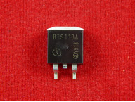 BTS113A Полевой транзистор, N канал, 60В, 11.5А, TO-252