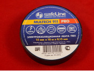 Изолента "Safeline" черная 15мм*10м