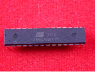 ATmega88PA-PU, Микроконтроллер 8-Бит, picoPower, AVR, 20МГц, 8КБ Flash, PDIP-28