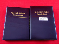 Книга резисторов 1206, 170 видов по 25 штук с книгой конденсаторов 1206, 80 видов по 25 штук