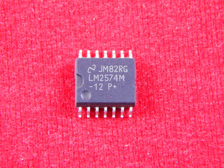 LM2574MX-12/NOPB, Преобразователь постоянного тока понижающий 12В 0.5А