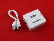 Адаптер-преобразователь VGA-HDMI, с USB кабелем для PS4, Xbox360
