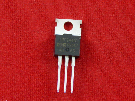 IRFZ44NPBF, Транзистор, N-канал 55В 41А [TO-220AB]