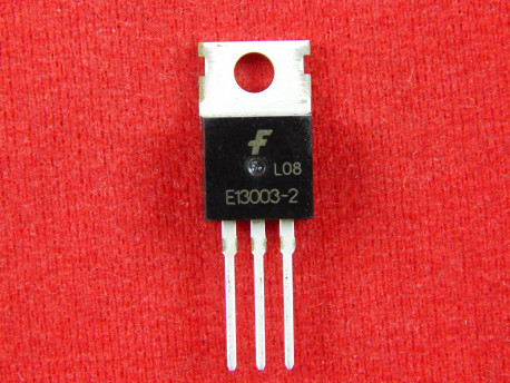 E13003, NPN Транзистор, 400В, 1.5А, 40Вт, TO-220
