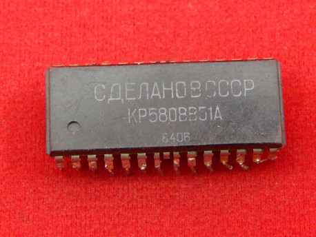 КР580ВВ51А, Программируемый последовательный интерфейс, Б/У