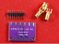 Генератор тактовых частот на базе Si5351A, 8КГц-160МГц