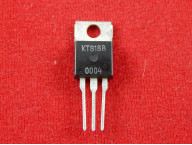 КТ818В (2017г), Транзистор PNP 70В 10А 60Вт 3Мгц TO220, Б/У