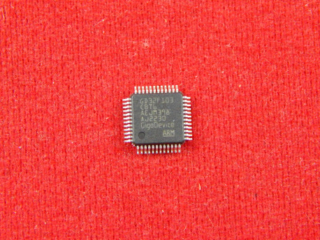 Микроконтроллер GD32F103C8T6, 32-бит, 108МГц, 64 Кб Flash, LQFP-48
