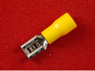 Клемма FDD5.5-250, 6.35 мм, сечение кабеля 4-6 кв.мм (мама)